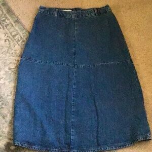 Mango denim skirt NWOT XXL